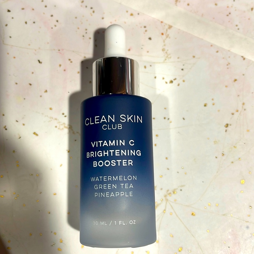 Clean skin club vitamin c brightening booster watermelon green tea pineapple